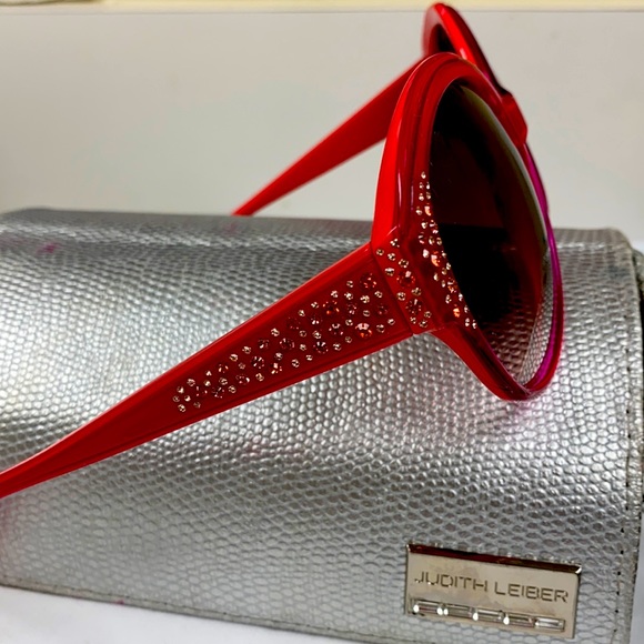 Judith Lieber Stunning CrystalEncrusted Sunglasses main image 5